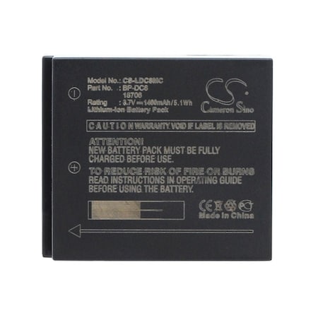 Bsc Preferred Leica X1 Camera Replacement Battery CS-LDC8MC